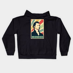 James Monroe Vintage Colors Kids Hoodie